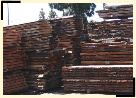 Redwood Slabs