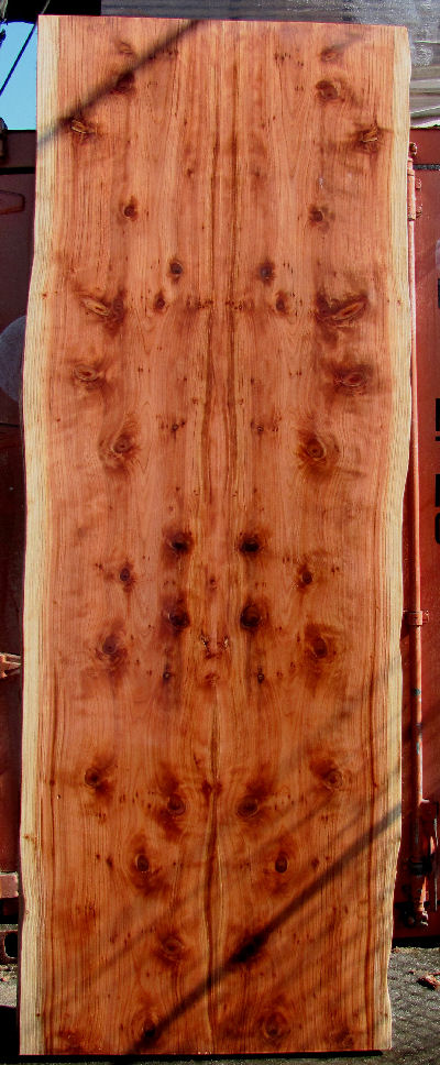 Redwood Book-Matched Slab
