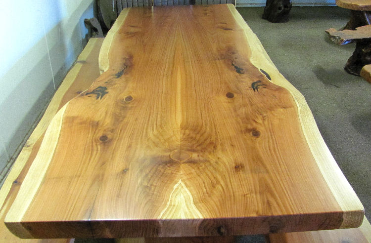 Redwood Bookmatch Slab