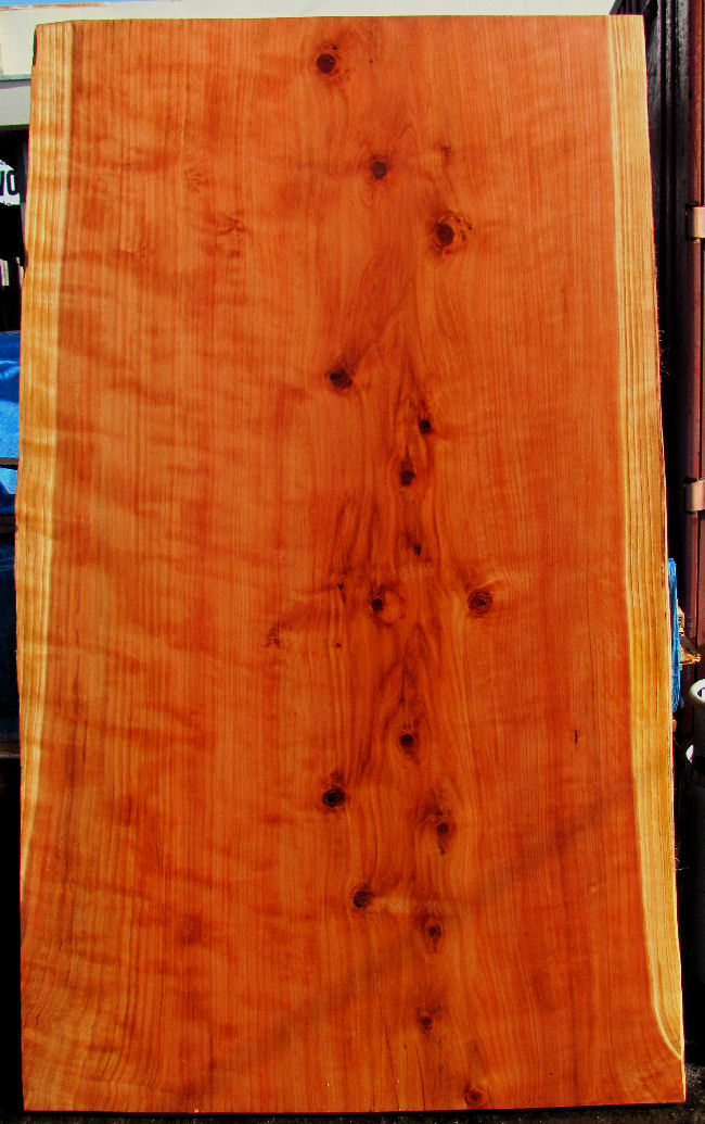 Redwood Log Slab