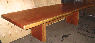 redwood burl table custom furniture