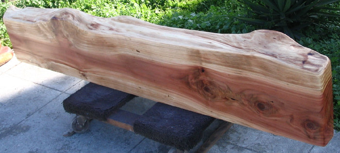 Redwood Mantel