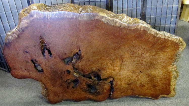 Redwood Birdseye Burl Table Top