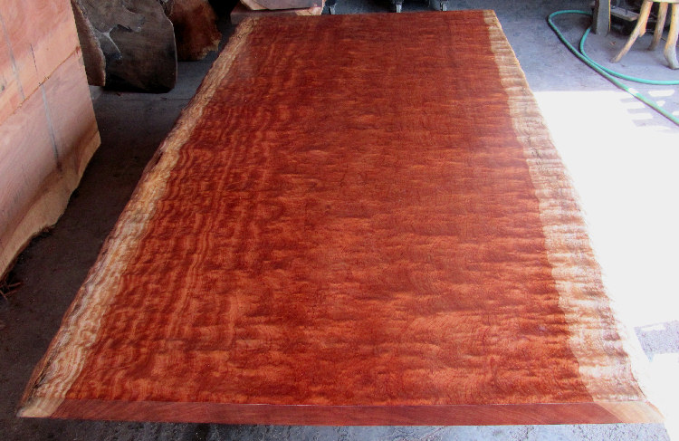African Bubinga Pommele Table Top