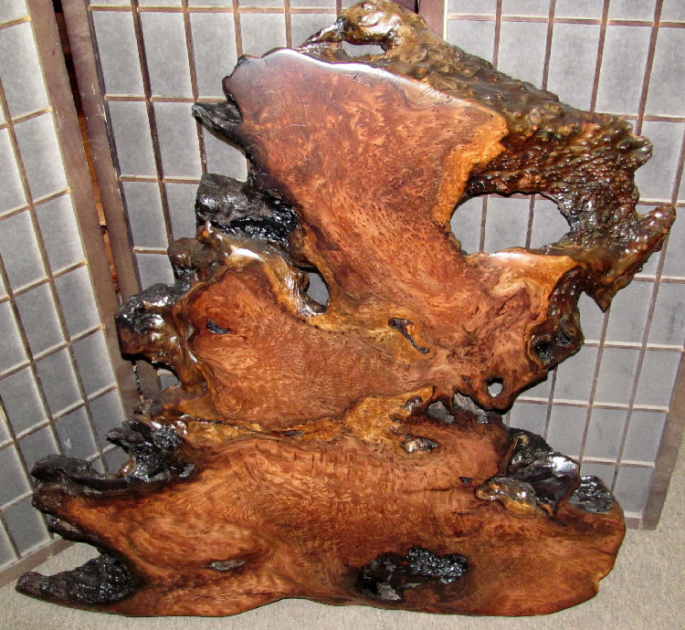 Redwood Burl Table Top