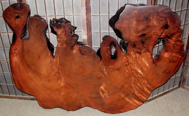 Redwood Burl Table Top