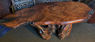 redwood burl table custom furniture